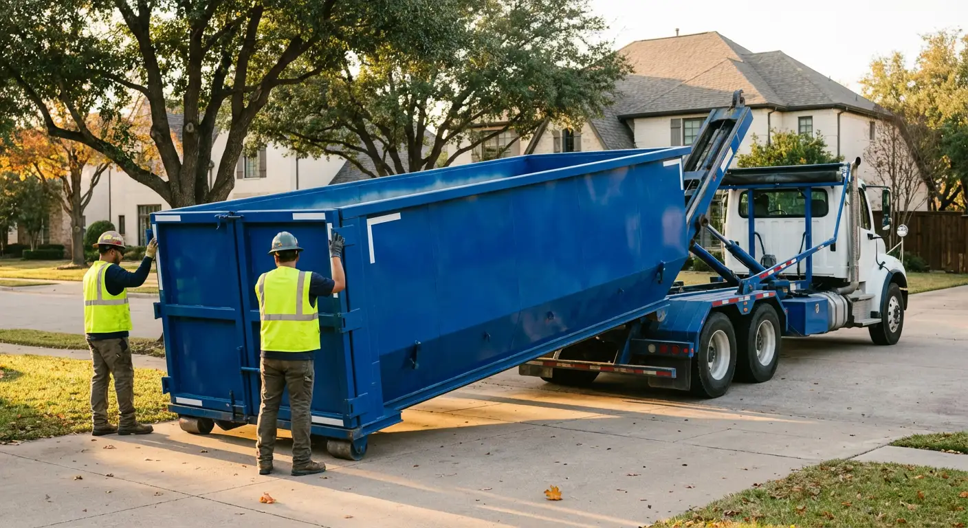 Roll-off dumpster rental service in Millbrook